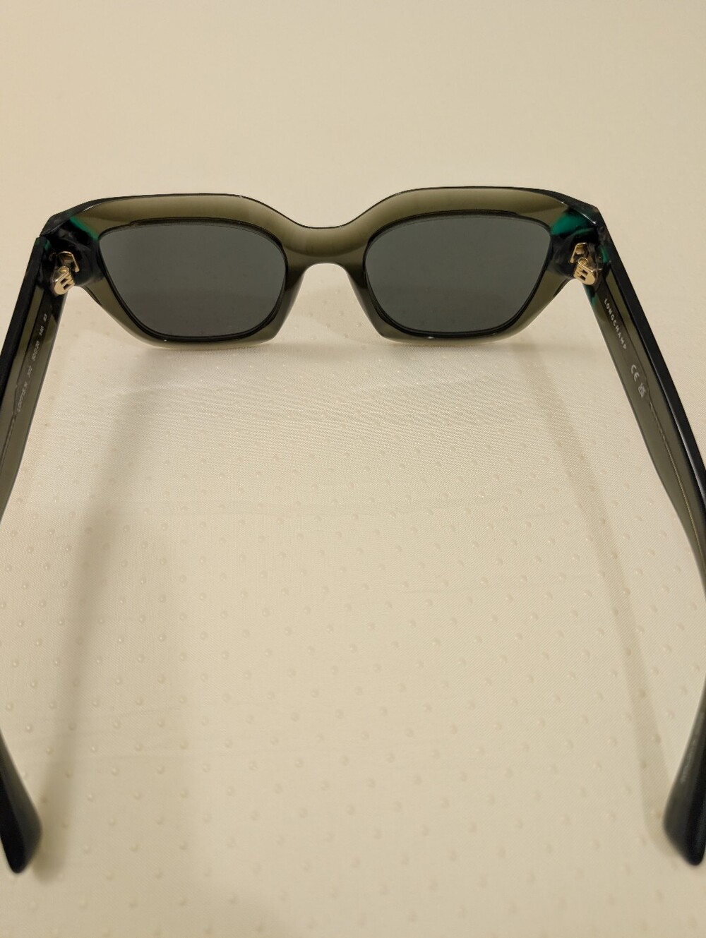 Longchamp Olive Green Square Sunglasses - Picture 6 of 11